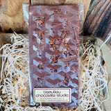 Handmade milk chocolate sea salt caramel bar – Beaulieu Chocolate Studio