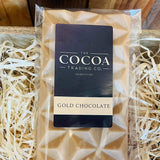 Cocoa Trading Company Handmade Gold Chocolate Bar 80g