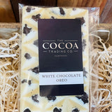 Cocoa Trading Co Handmade White Chocolate with Oreo pieces Bar 80g