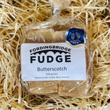Fordingbridge Butterscotch Fudge – creamy artisan fudge in eco-friendly gift bag.