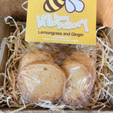 Little Bee Bakery Lemongrass & Ginger Biscuits 120G