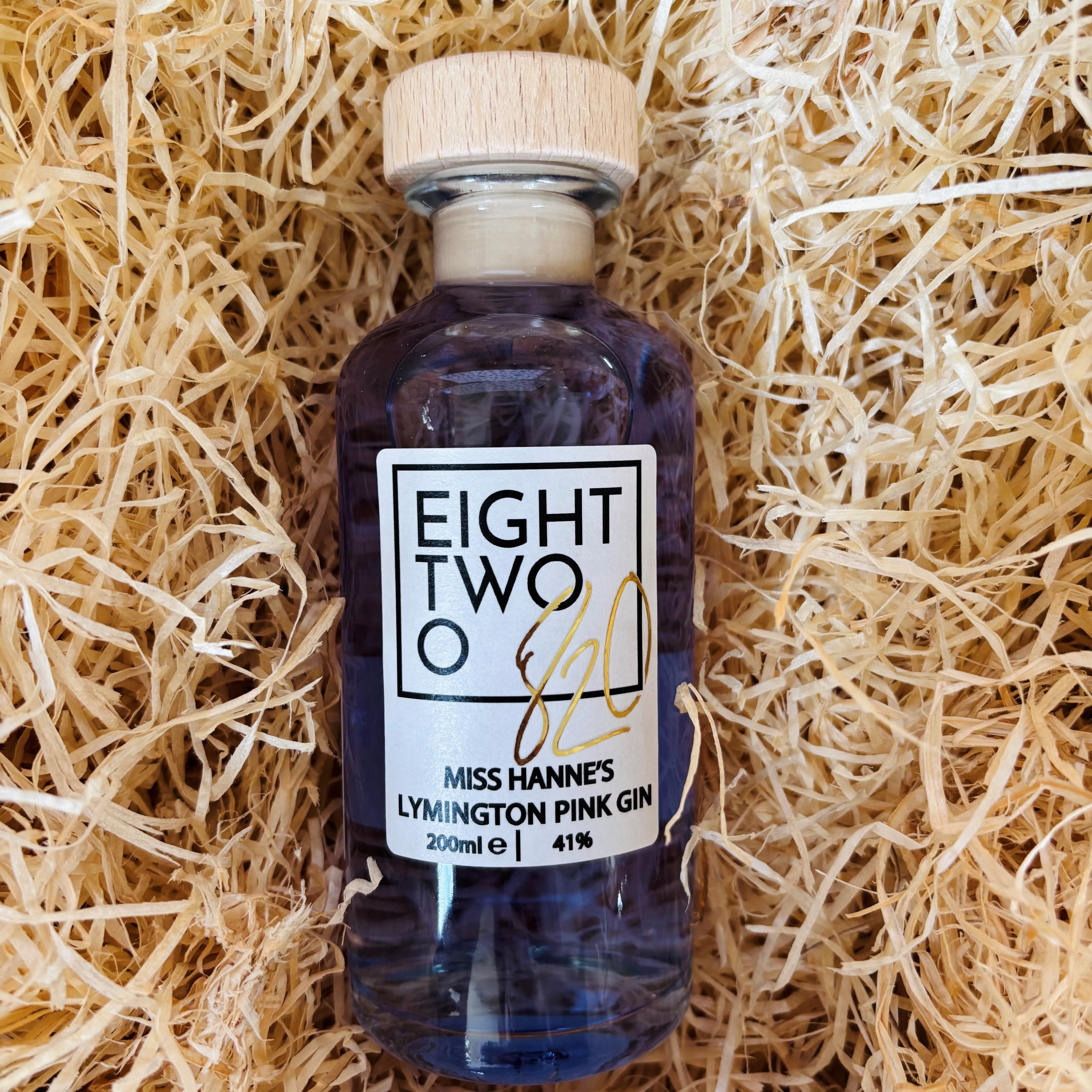 820 Spirits Hanne Lymington Pink Gin 20cl | New Forest Hamper Company