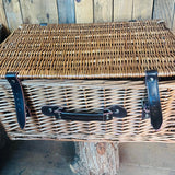 Build Your Own: 20" Brown Double Steamed Lidded Hamper