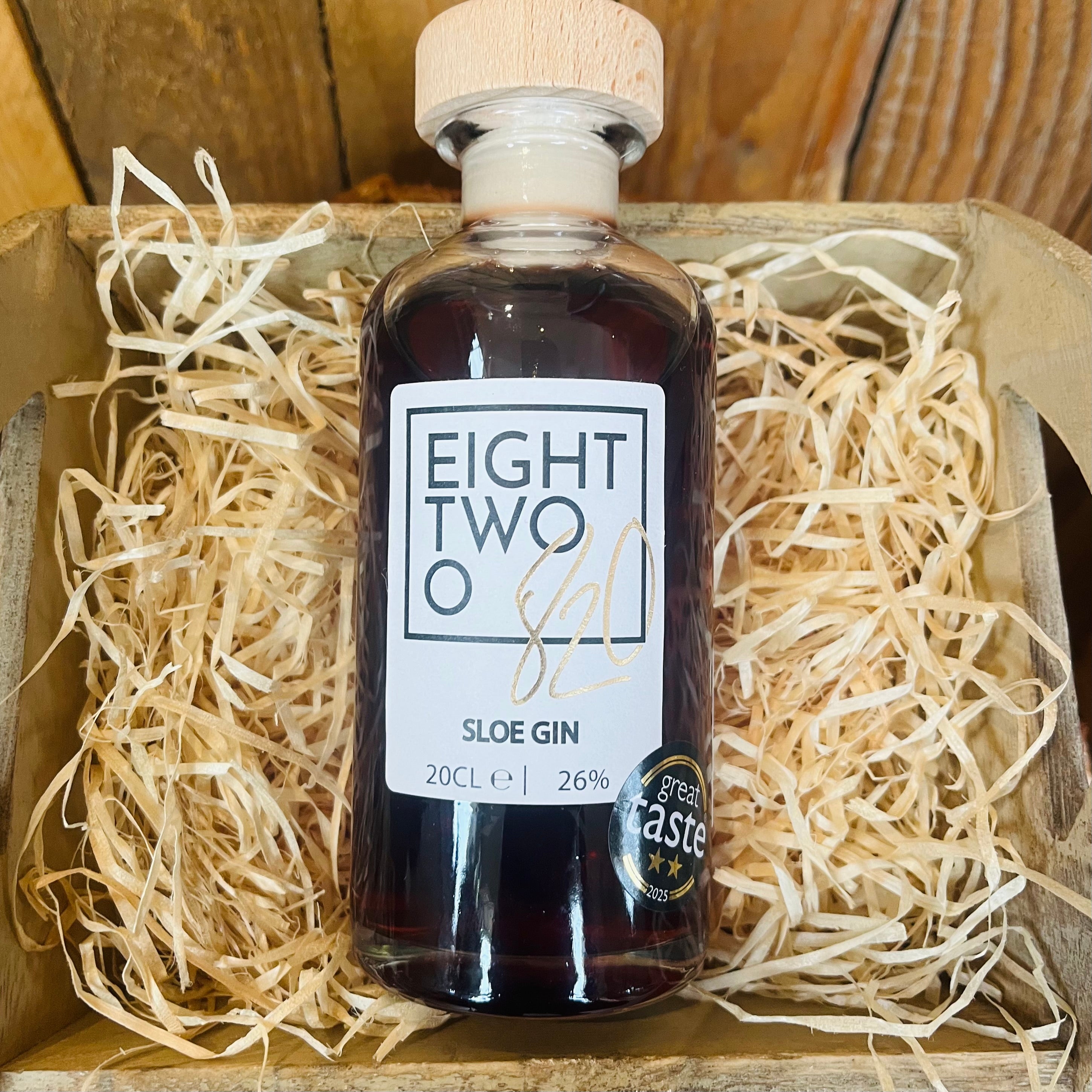 820 Spirits Sloe Gin 20cl (Great Taste Award Two Stars)