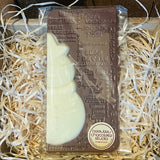 Beaulieu Chocolate Studio Milk Chocolate Snowman Bar 80g