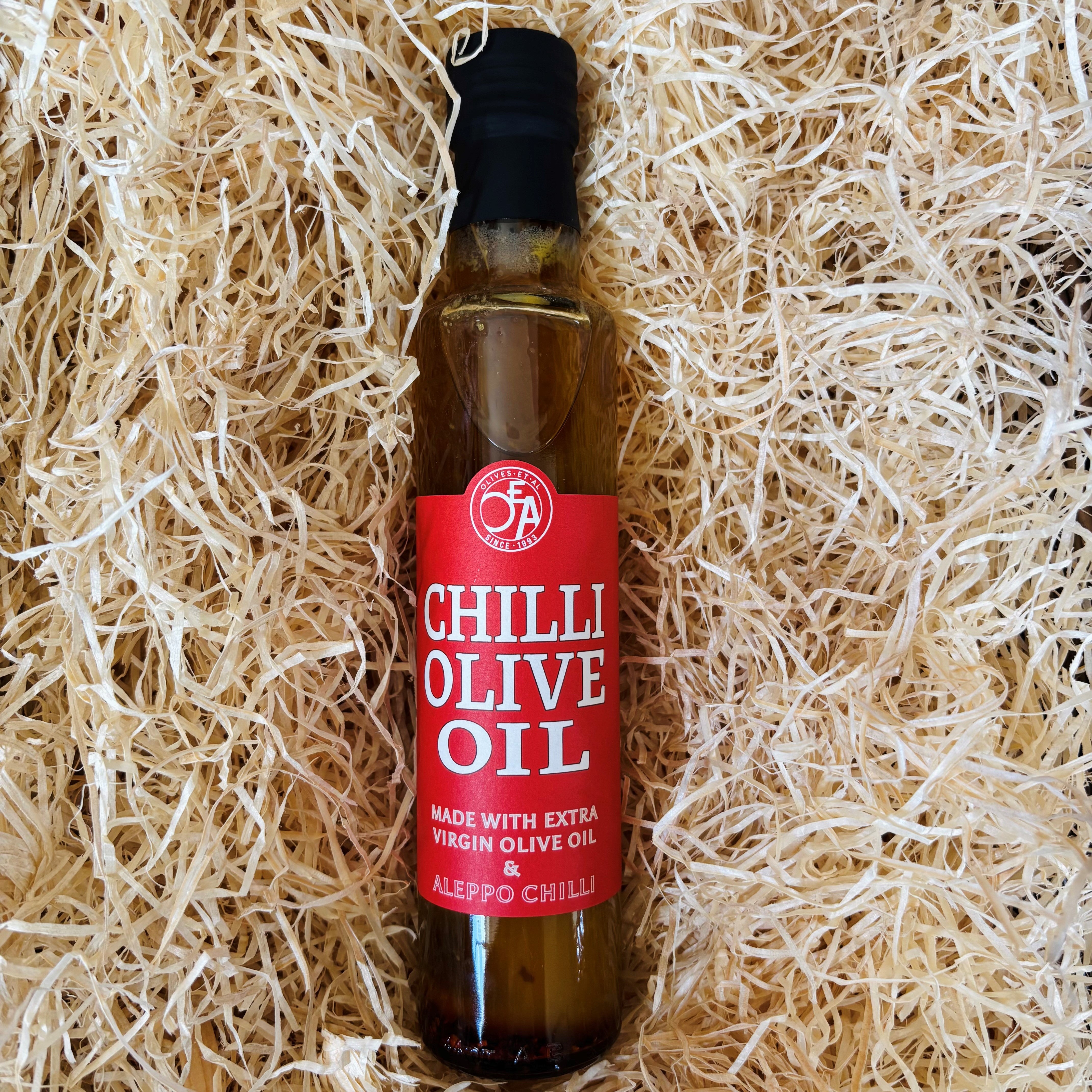 Chilli Olive Oil made in Dorset