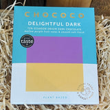 Chococo 'Delightful Dark' 72% Ecuador Origin Dark Chocolate Bar 75g (Great Taste One Star)
