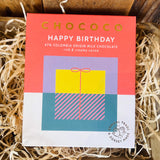Chococo 'Happy Birthday' 47% Colombia Origin Milk Chocolate Bar 75g (Great Taste Winner)