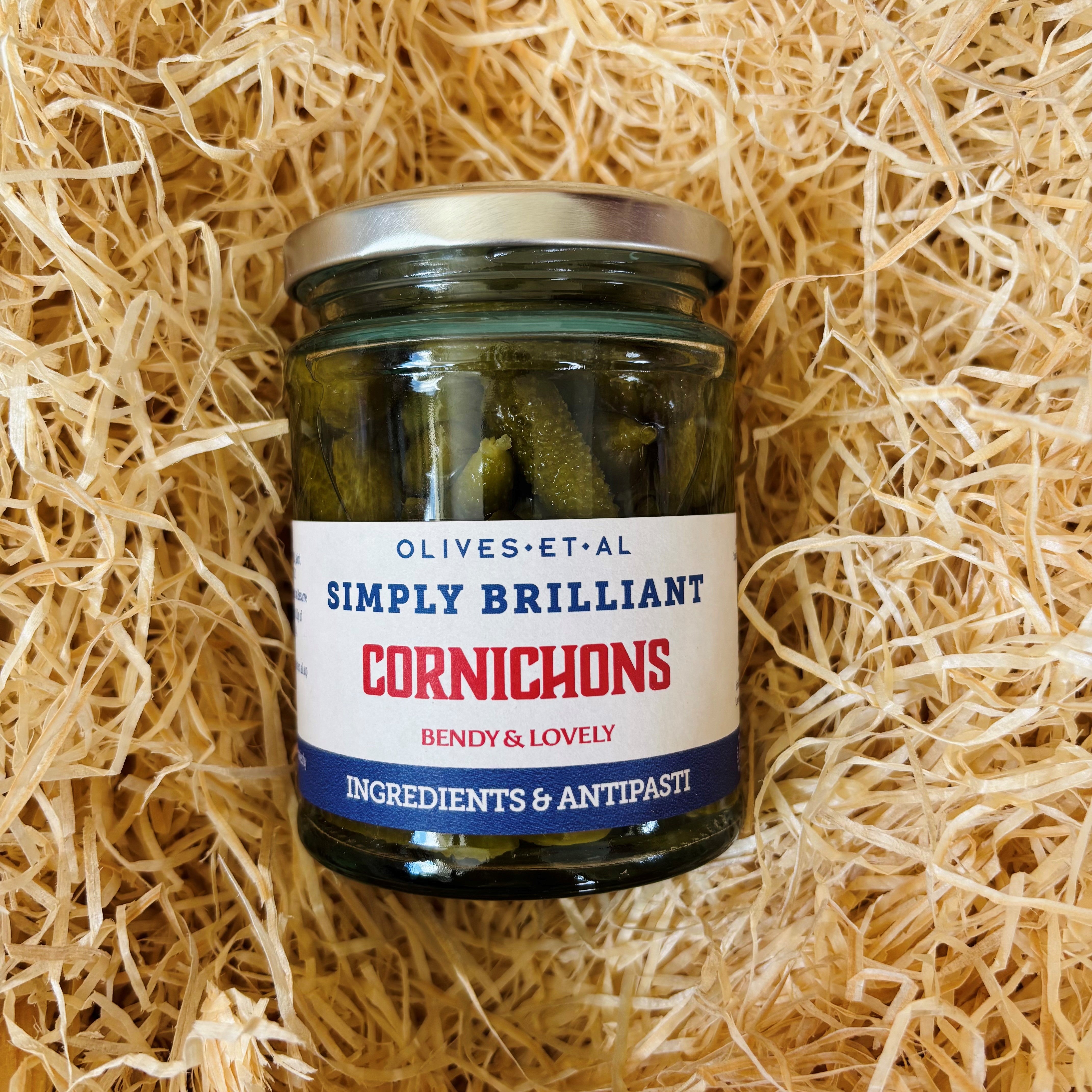 Cornichons pickled in Dorset