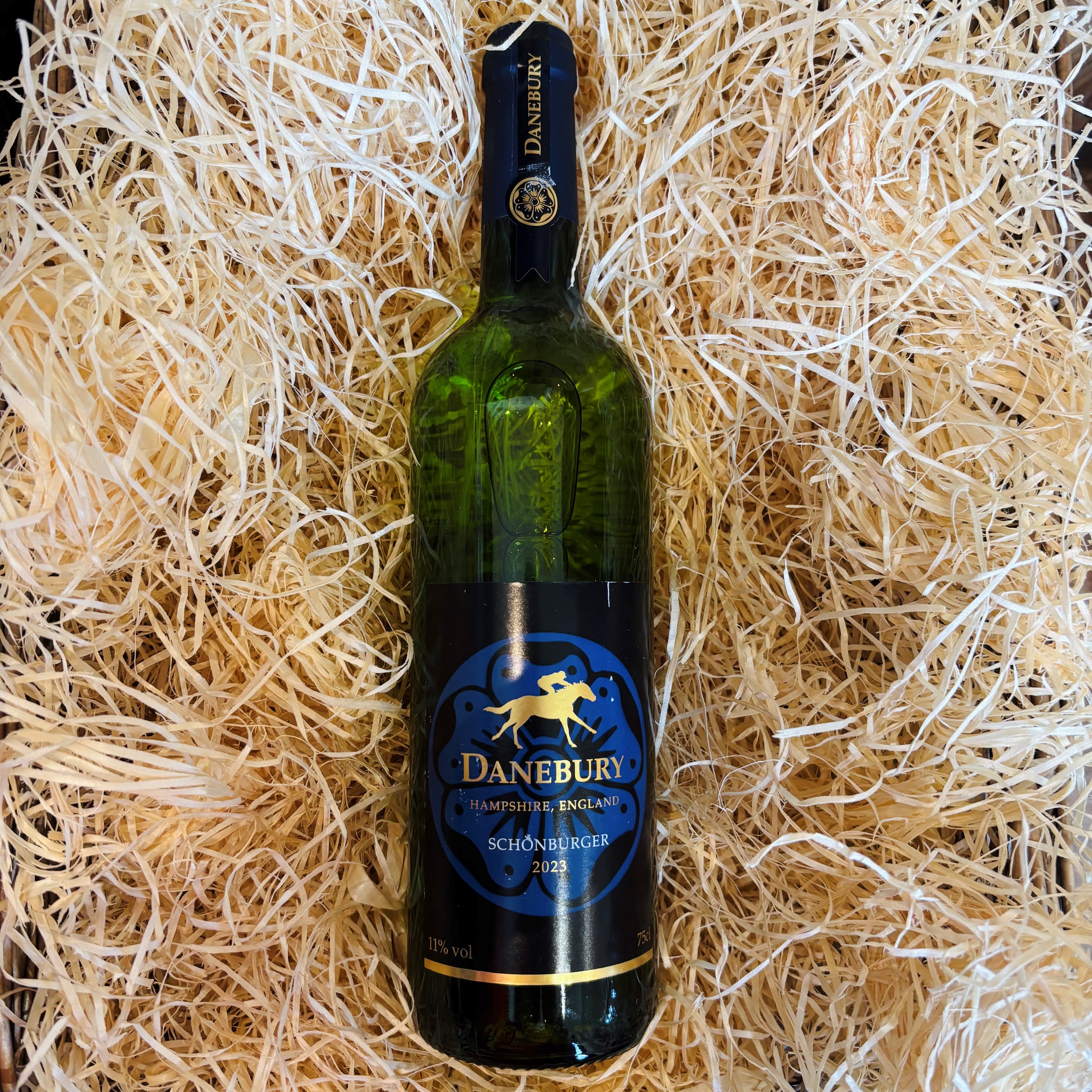 Danebury Vinyard Schonburger Wine made in Hampshire