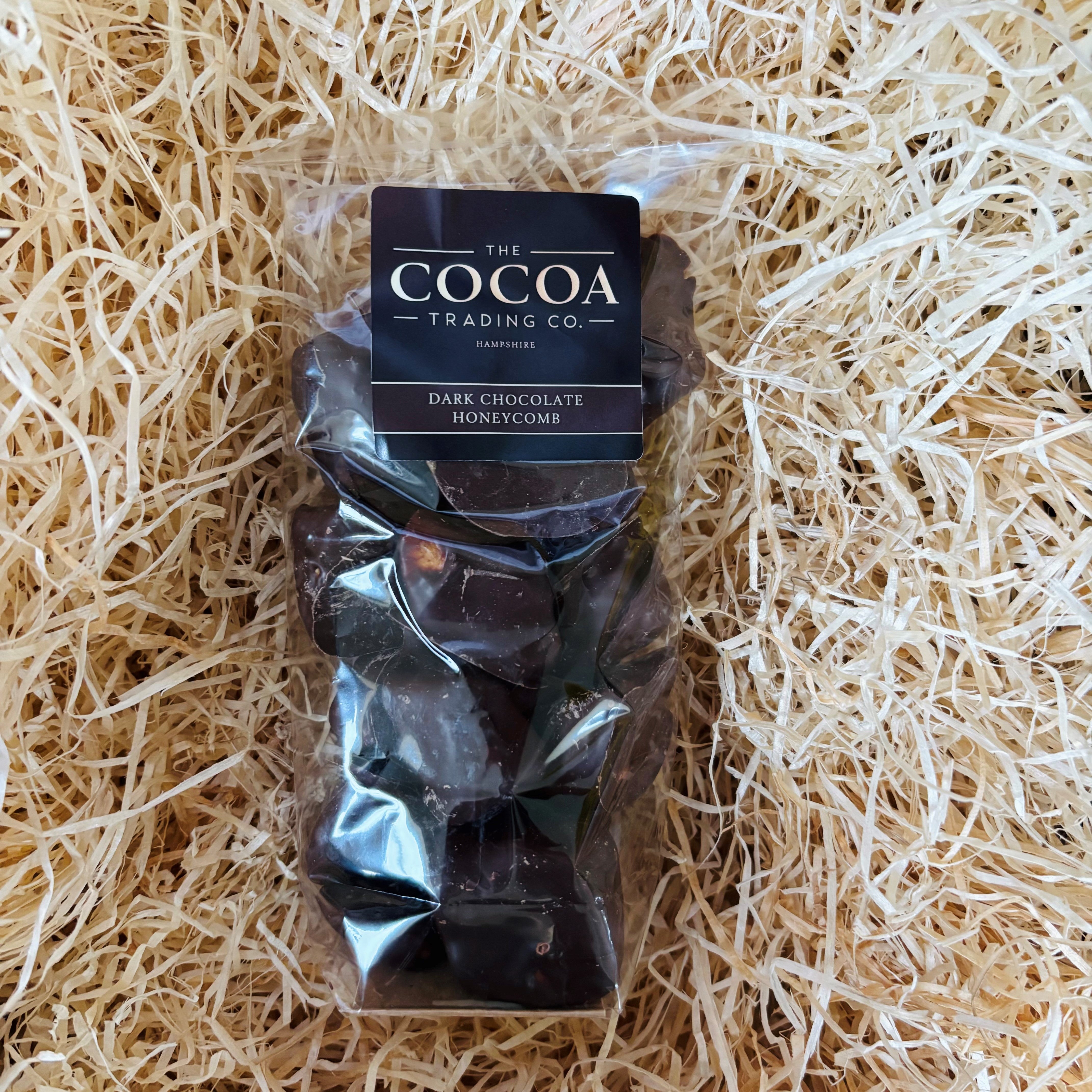 Dark Chocolate Honeycomb made in Barton on Sea