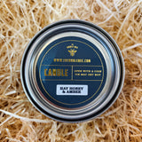 Beeswax and Coconut Wax Candle made in the New Forest