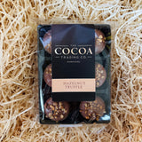 Hazelnut Truffles made in Barton on Sea
