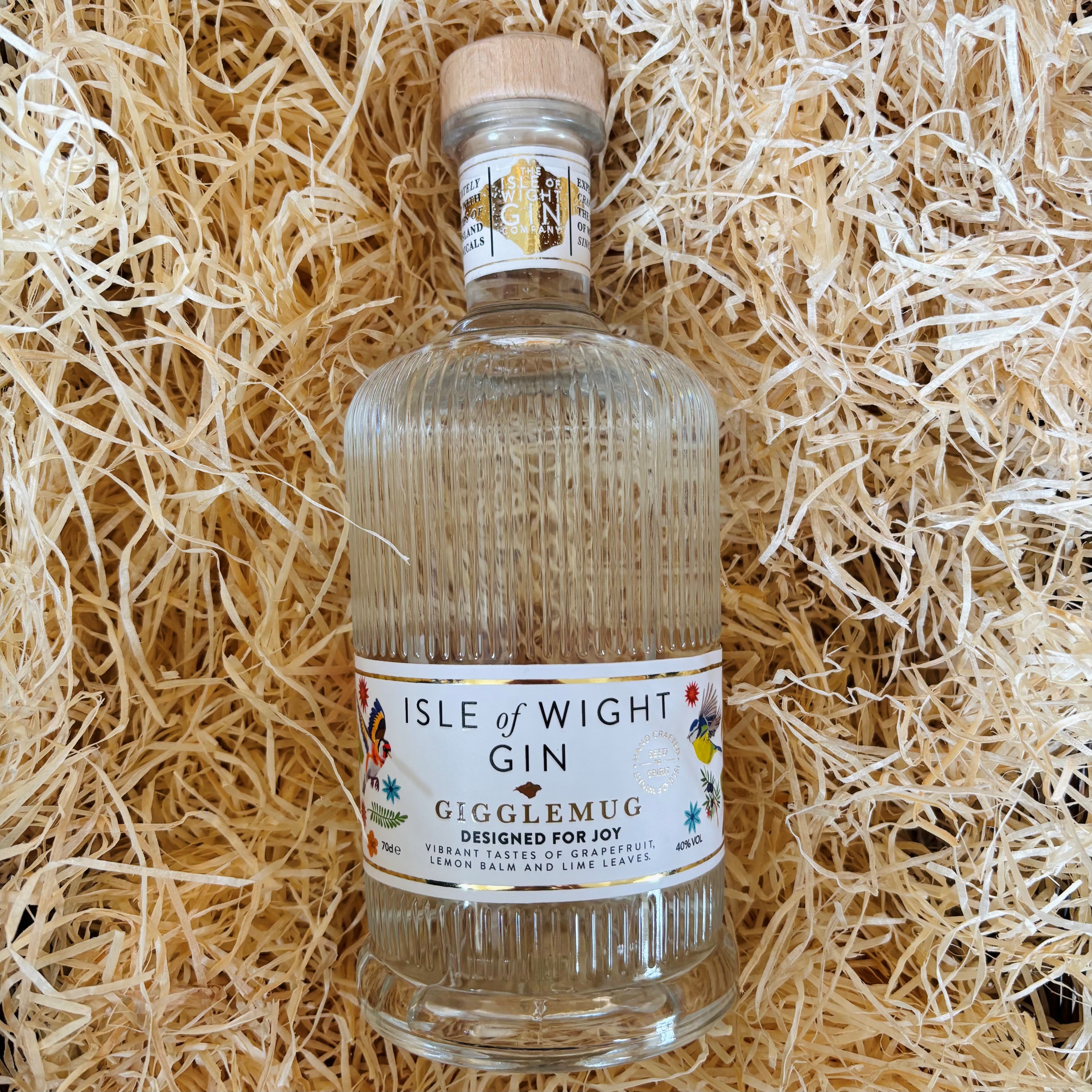 Gin distilled on the Isle of WIght