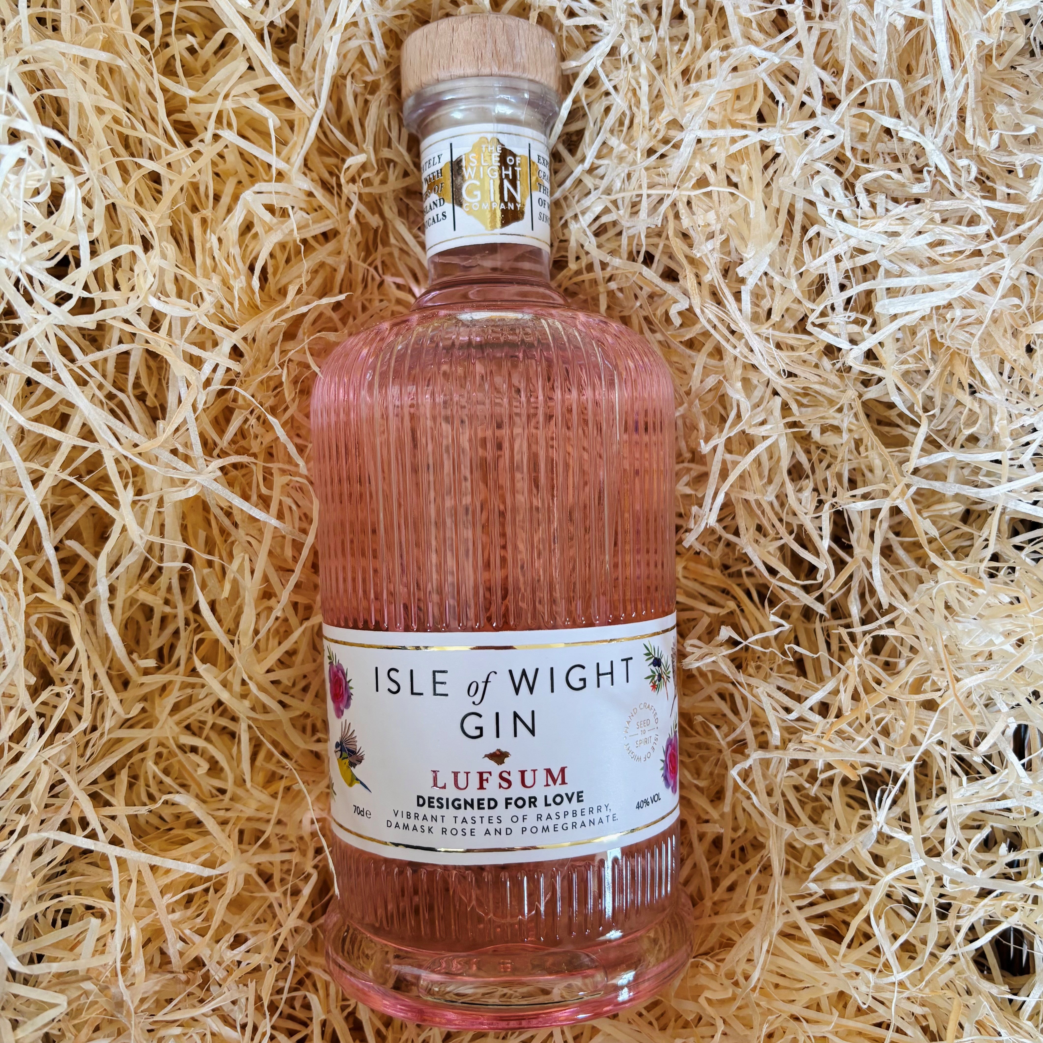 Gin distilled on the Isle of Wight