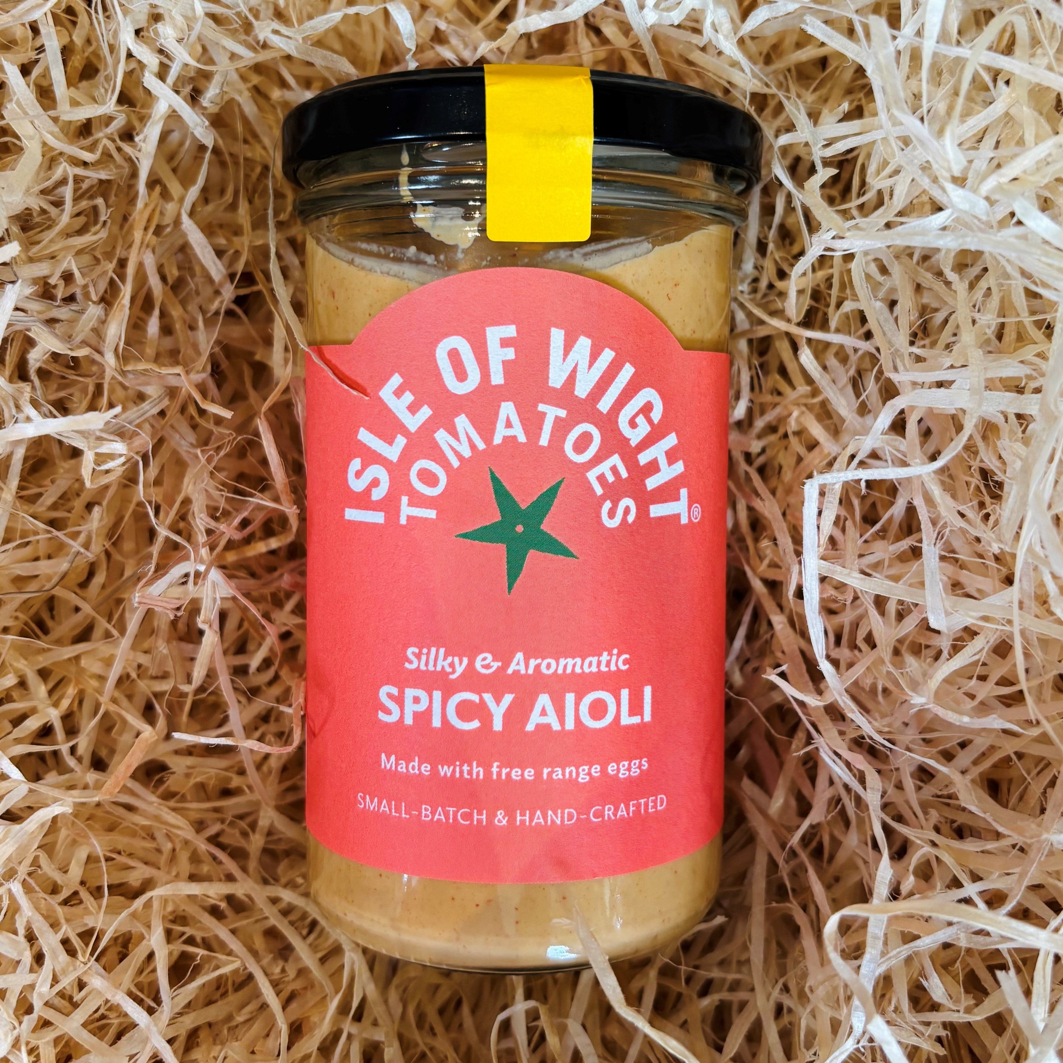Spicy Aioli made on the Isle of Wight