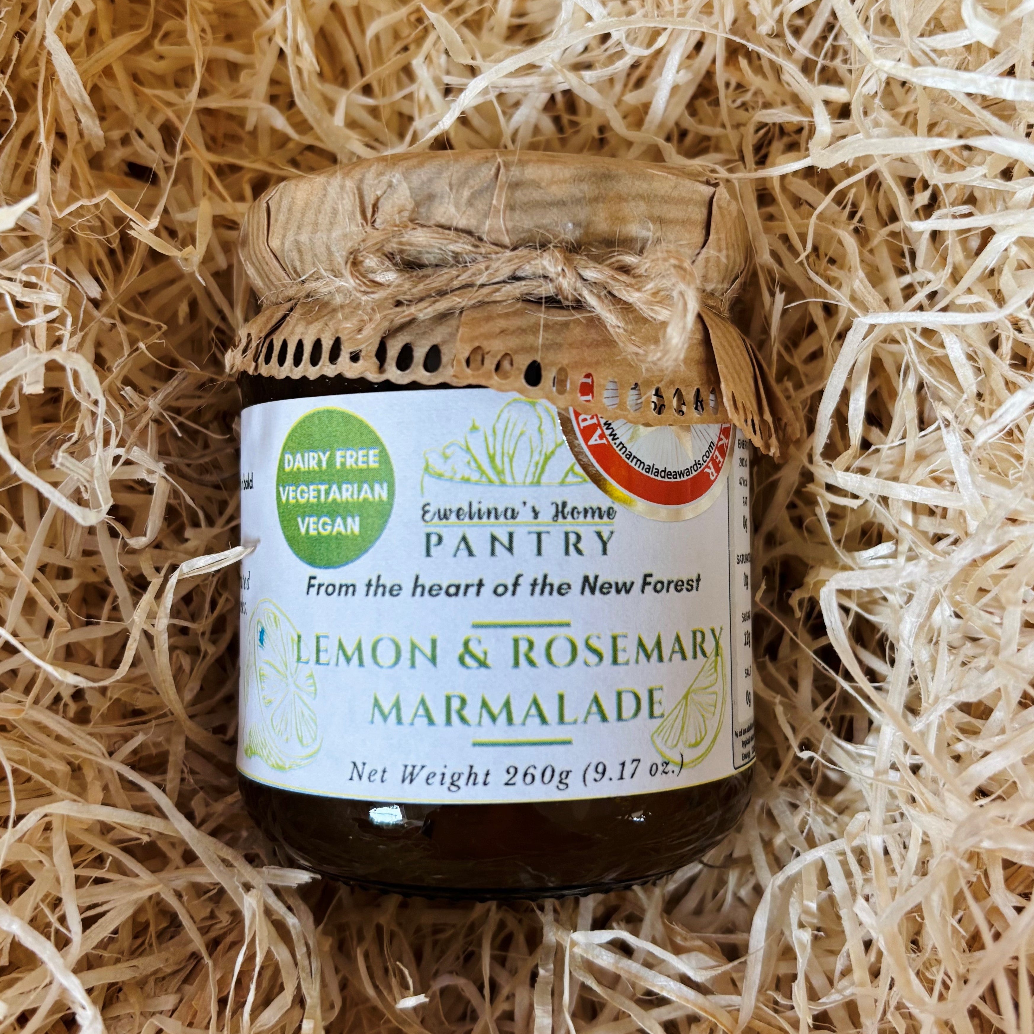 Lemon and Rosemary Marmalade made in the New Forest