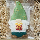 Little Bee Bakery Christmas Gonk Handmade Hand Iced biscuit