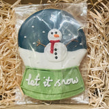 Little Bee Bakery Handmade Hand Iced festive biscuit - Let It Snow
