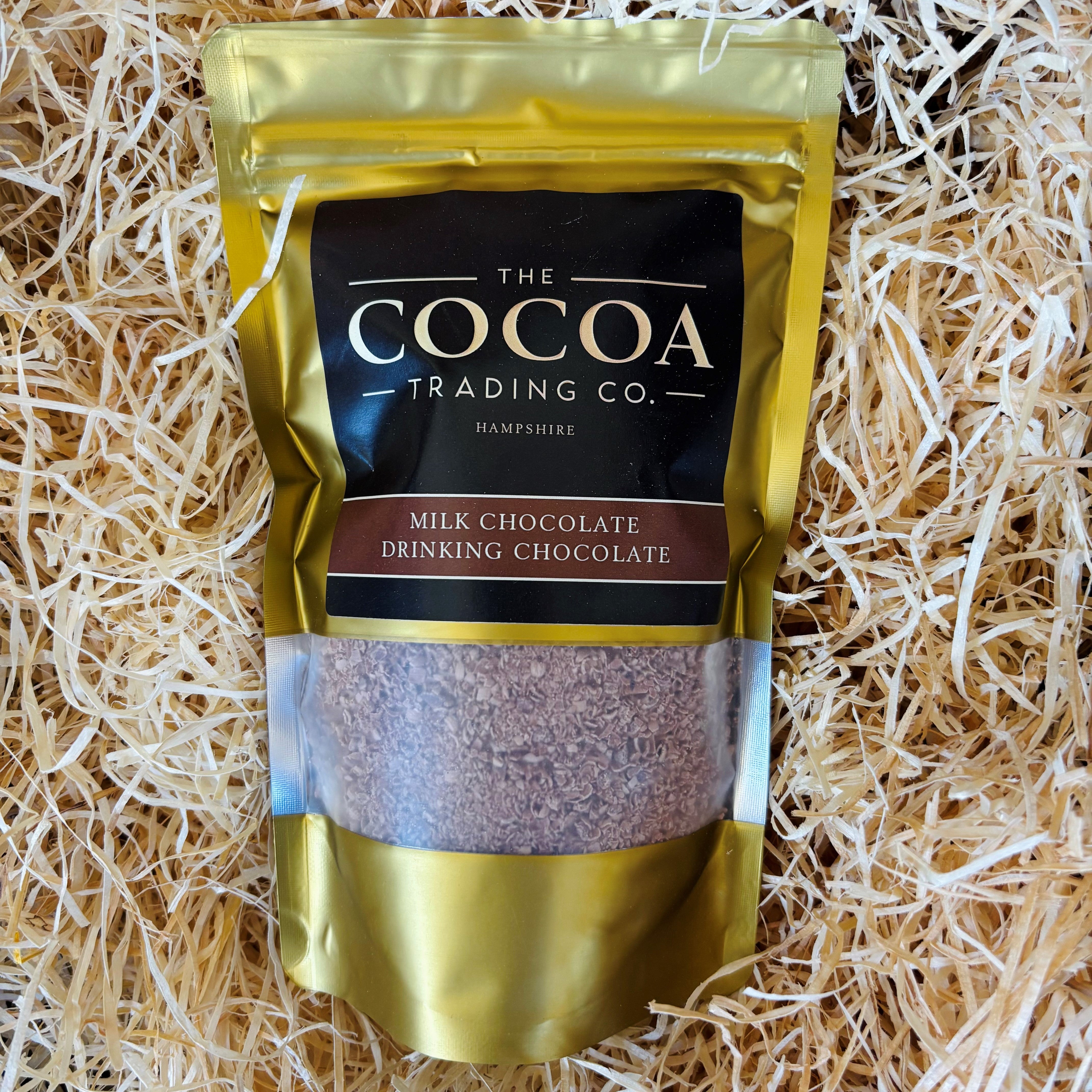 Drinking chocolate made in Hampshire