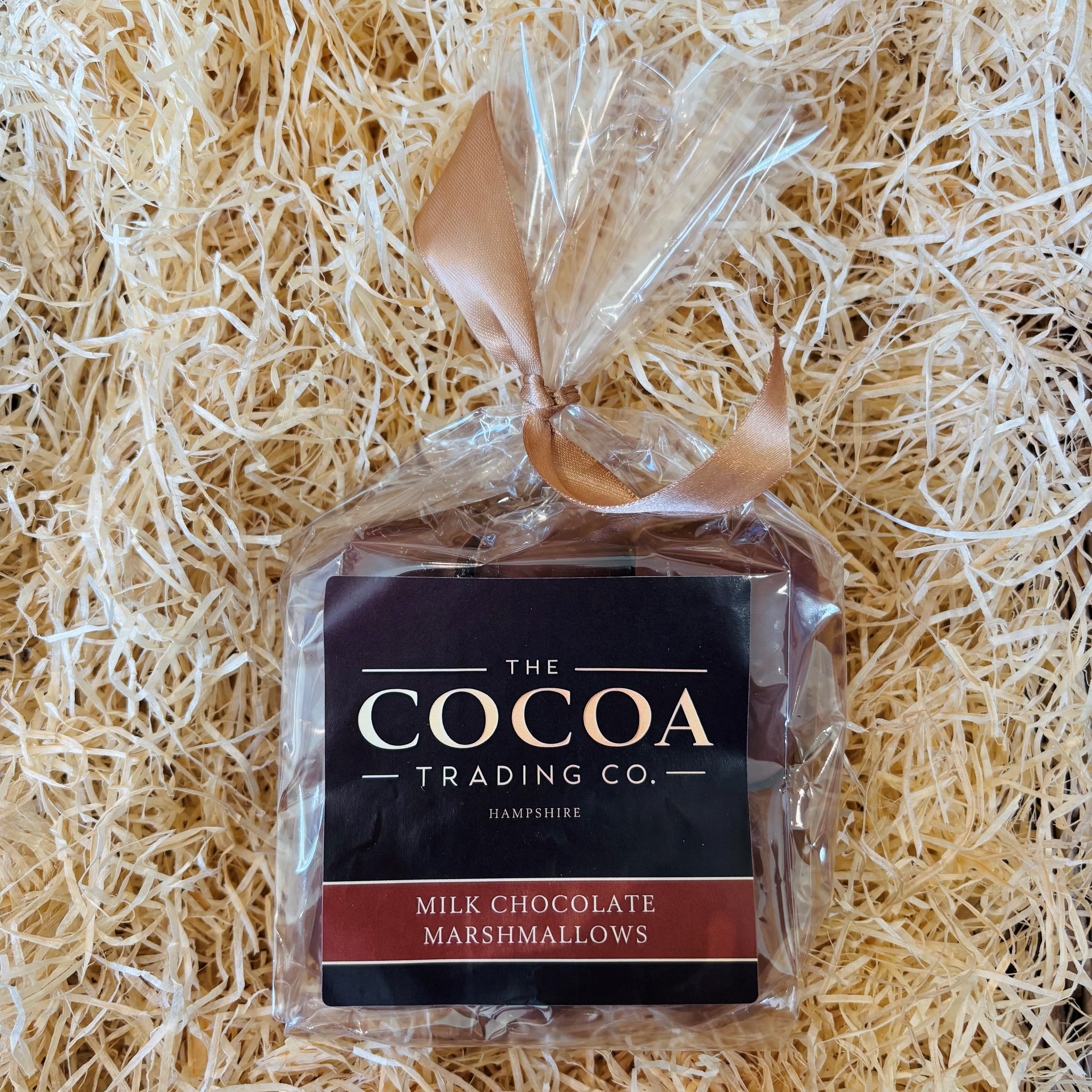 Giftbag of Milk Chocolate Covered Marshmallows made in Hampshire