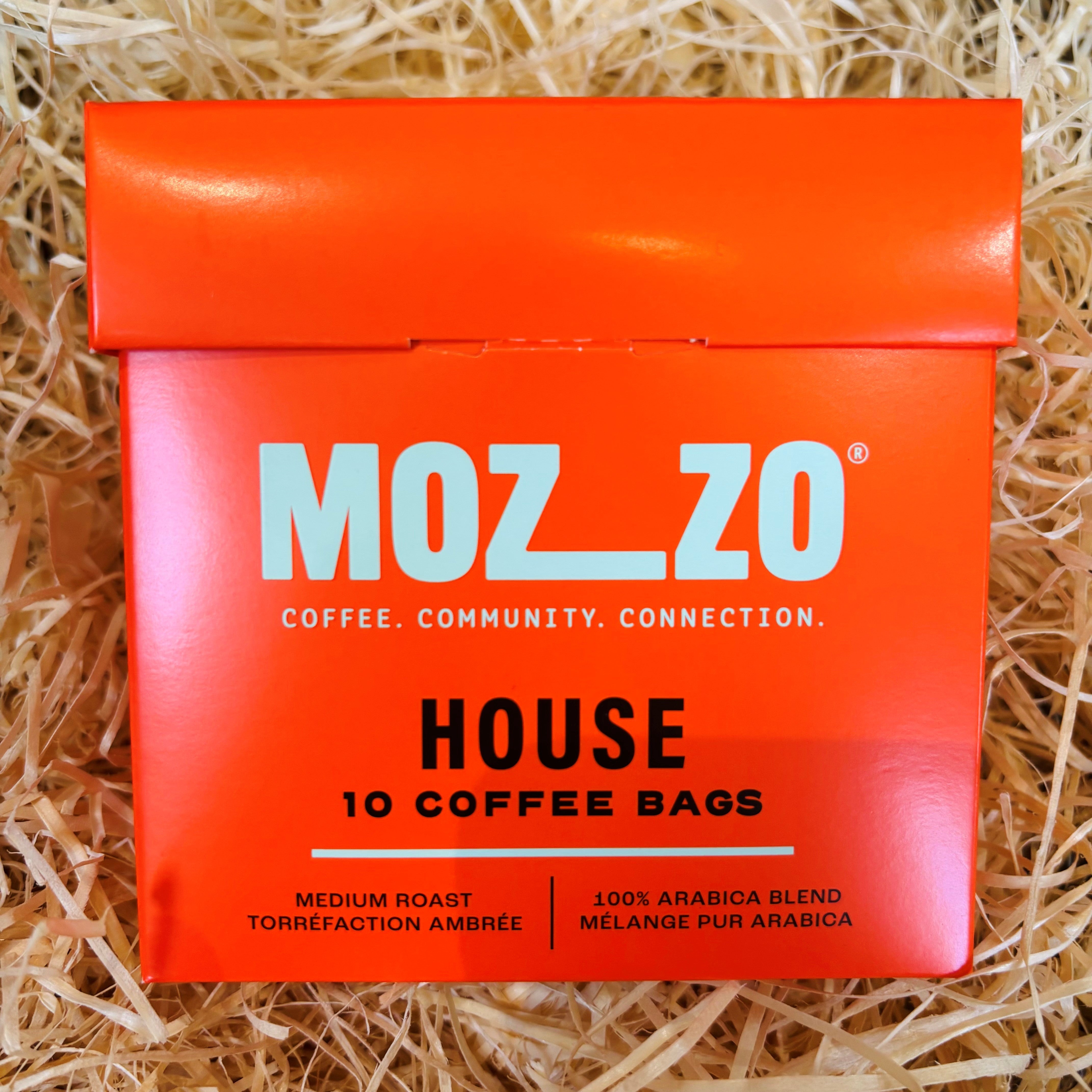 10 House Blend Medium Roast Brew In Cup Coffee Bags From Mozzo Coffee in Southampton