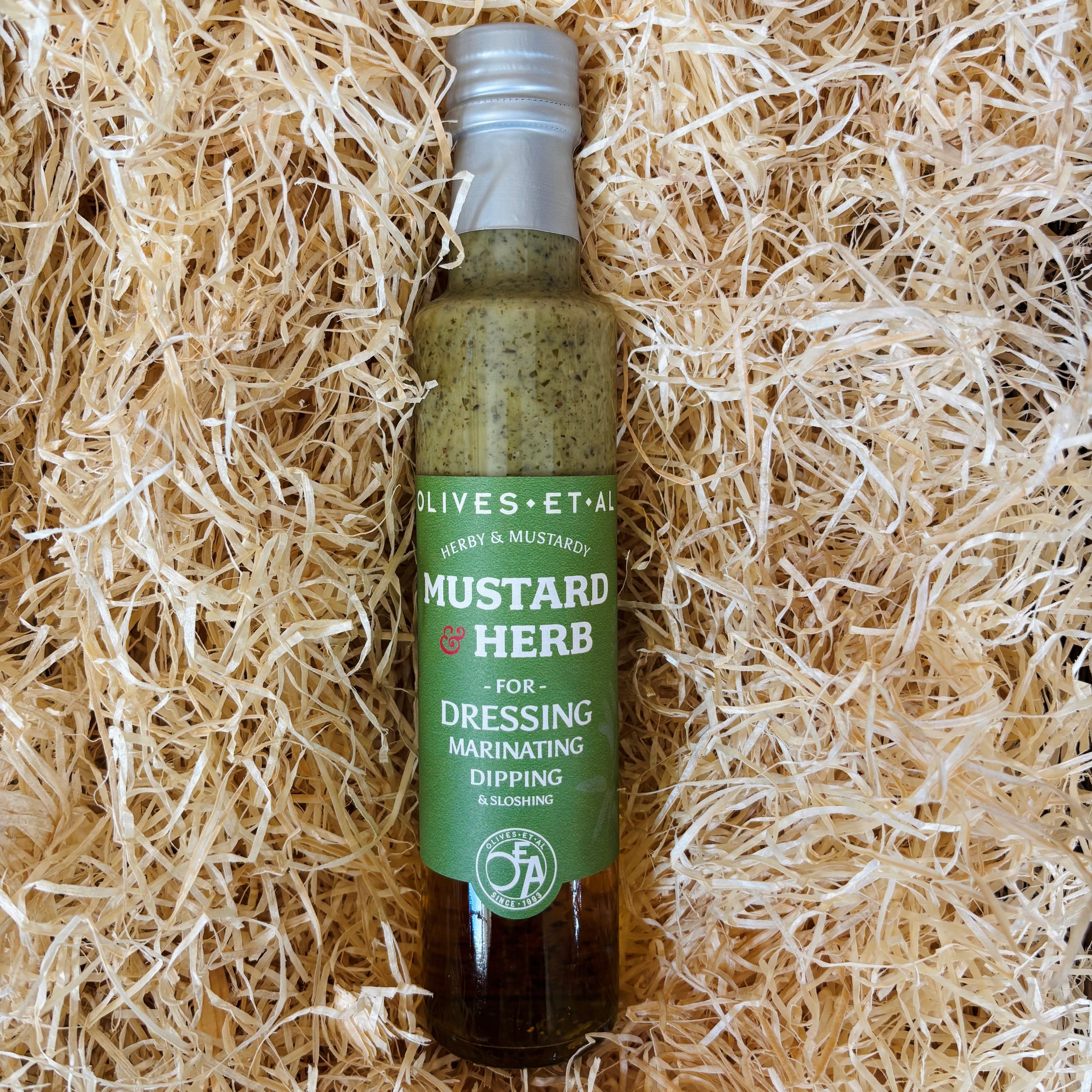 Mustard and Herb dressing made in Dorset