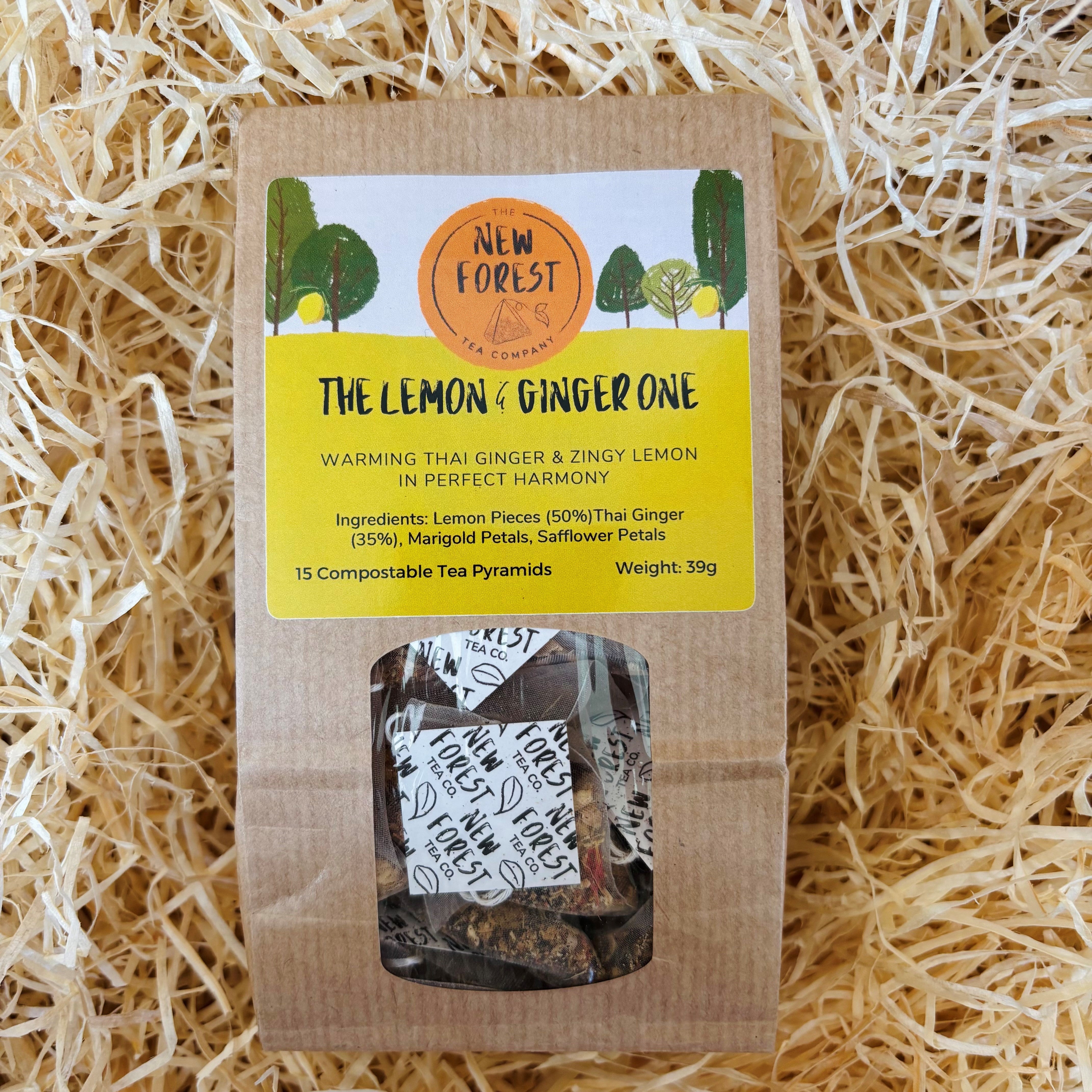 Lemon and Ginger Tea from the New Forest