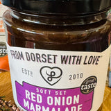 From Dorset With Love handmade Red Onion Marmalade with its Great Taste Award