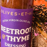 Olives et Al Beetroot and Thyme dressing and marinade 250ml, made in Dorset
