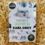 New Forest Shortbread Earl Grey Shortbread Giftbox 140g — Great Taste Award winner, baked in the New Forest
