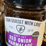 From Dorset With Love Soft Set Red Onion Marmalade with its Great Taste Award