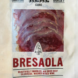 The Real Cure Dorset Bresaola 55g, air dried beef silverside washed in red wine, with its Two Star Great Taste Award
