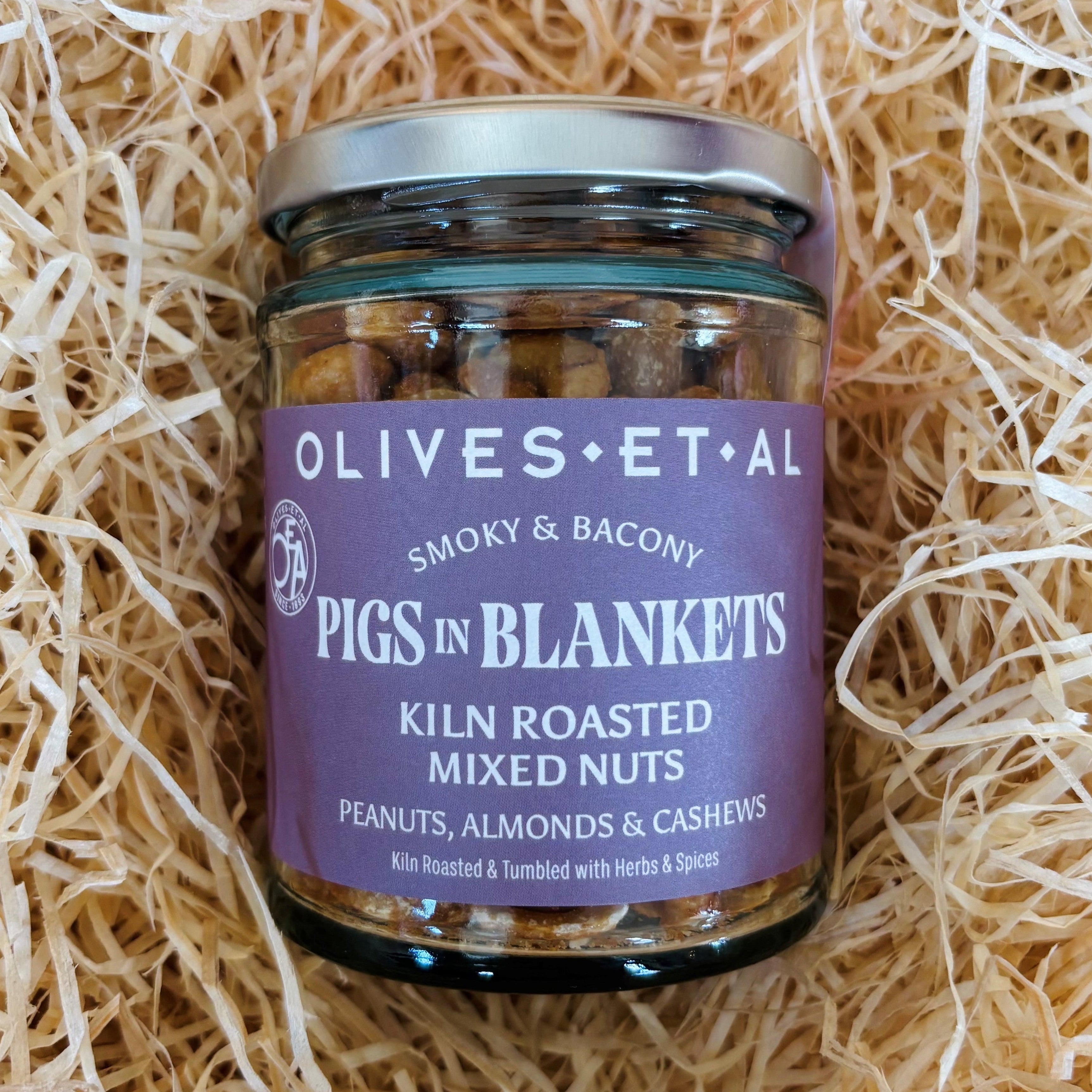 Pigs in Blankets flavoured nuts roasted in Dorset
