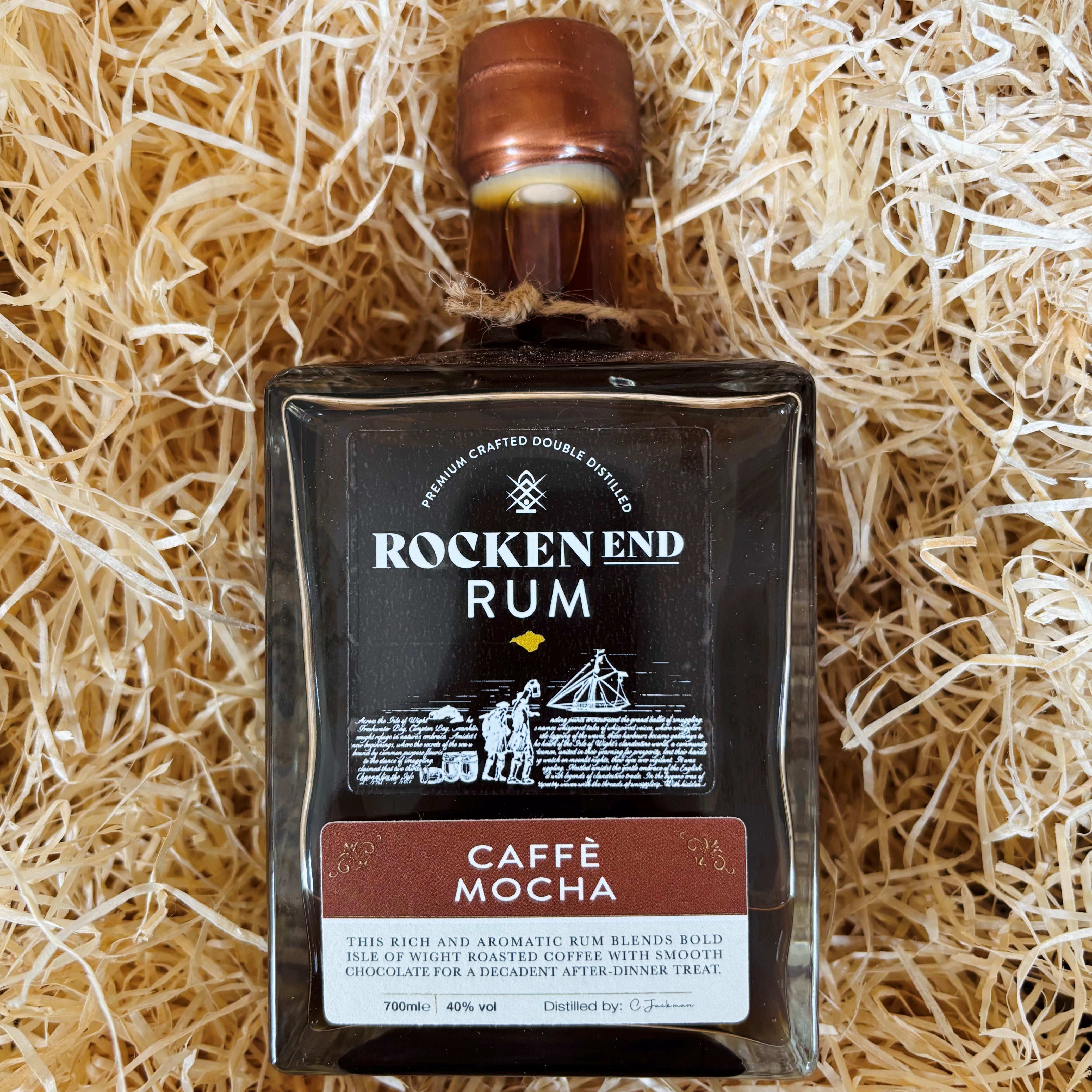 Mocha Rum Distilled on the Isle of Wight