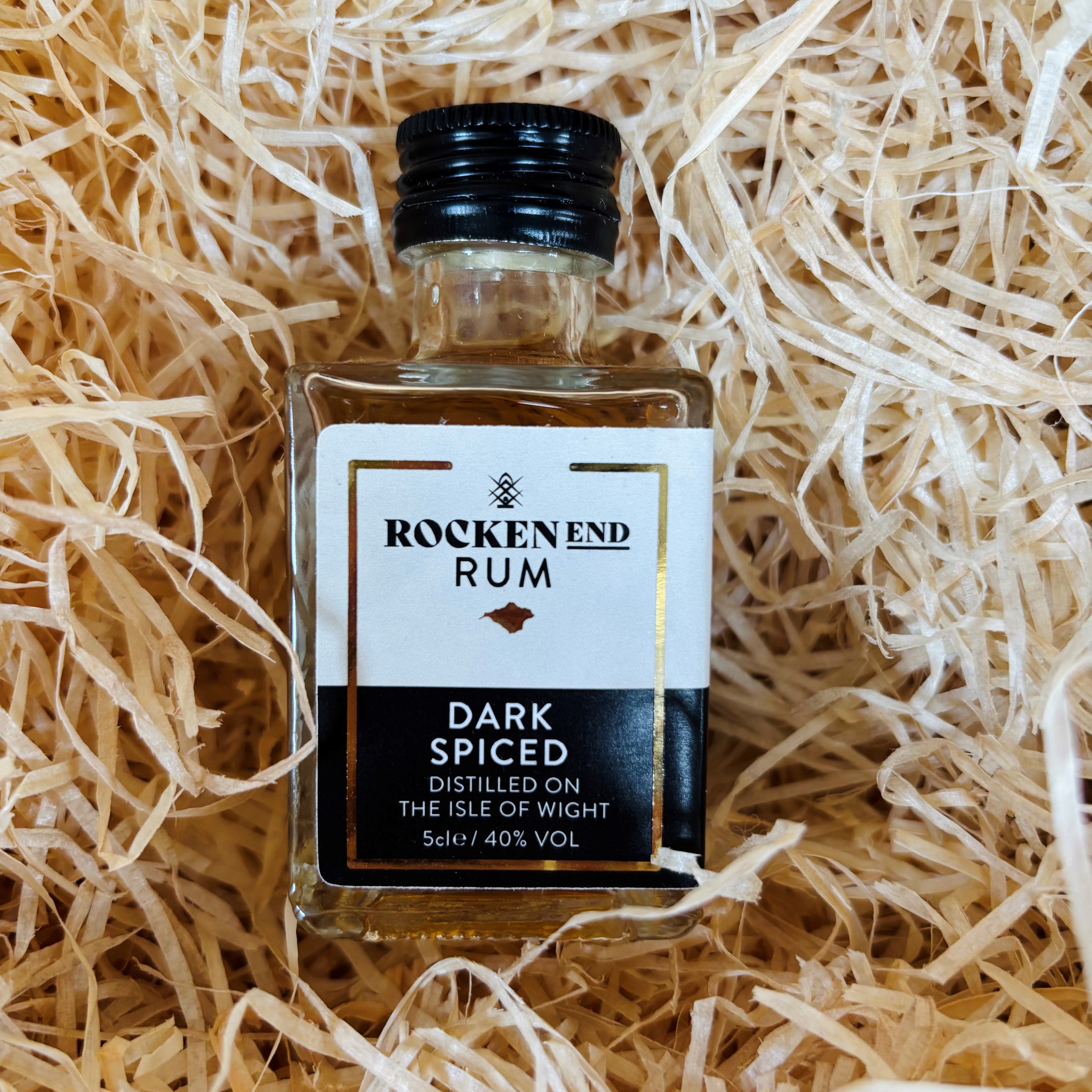 Dark Spiced Rum distilled on the Isle of Wight
