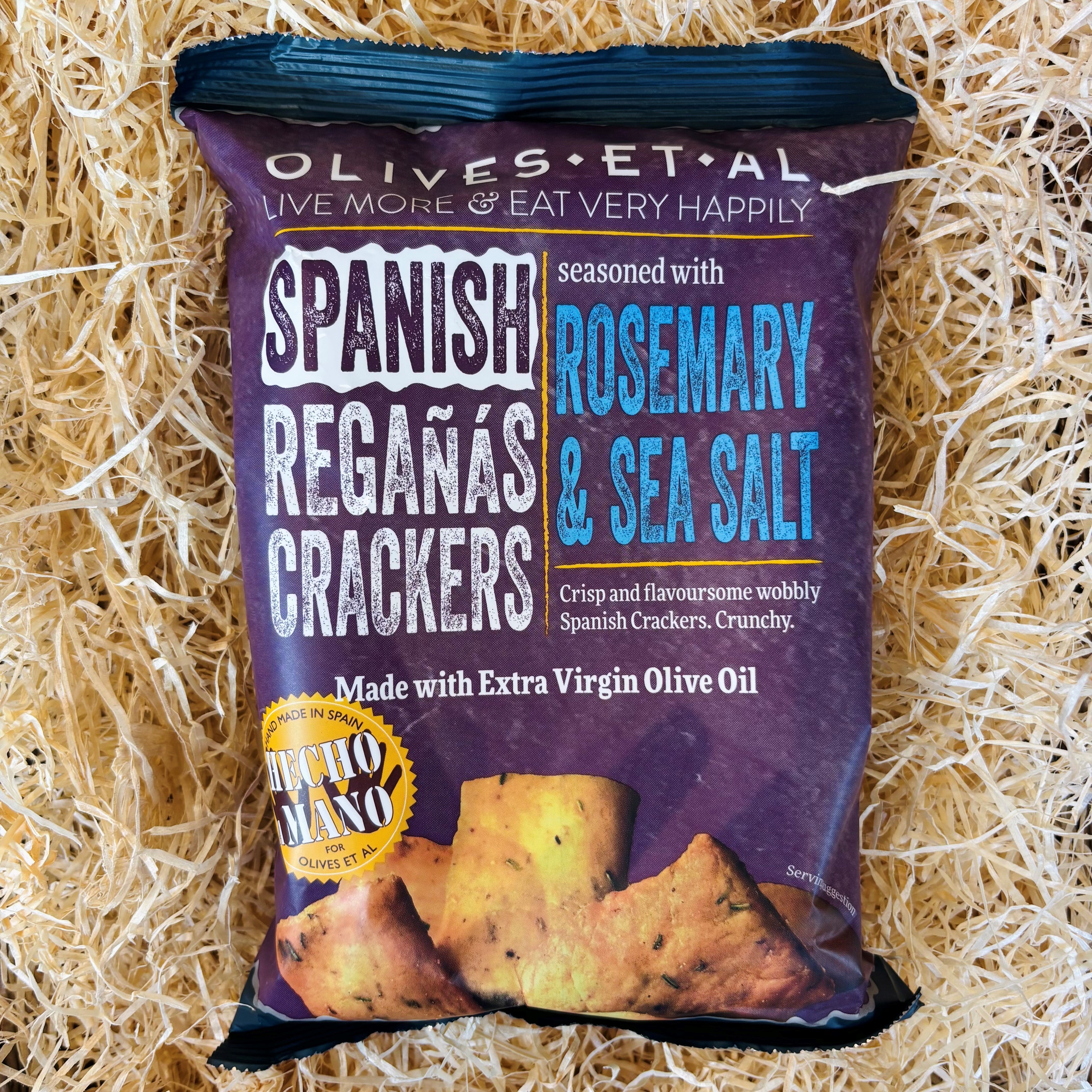 Rosemary and Seasalt Crackers made in Dorset
