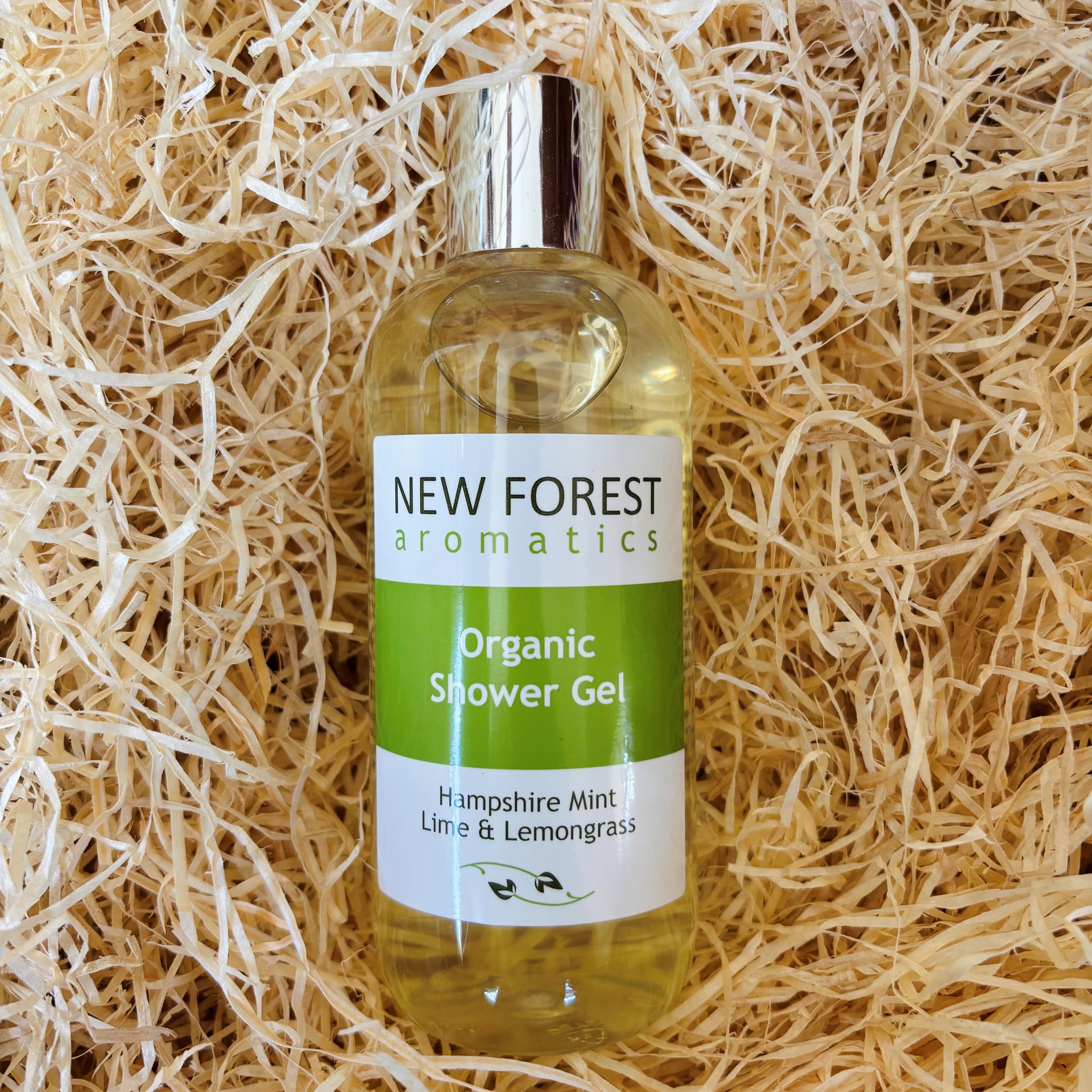 Organic Shower Gel made in the New Forest