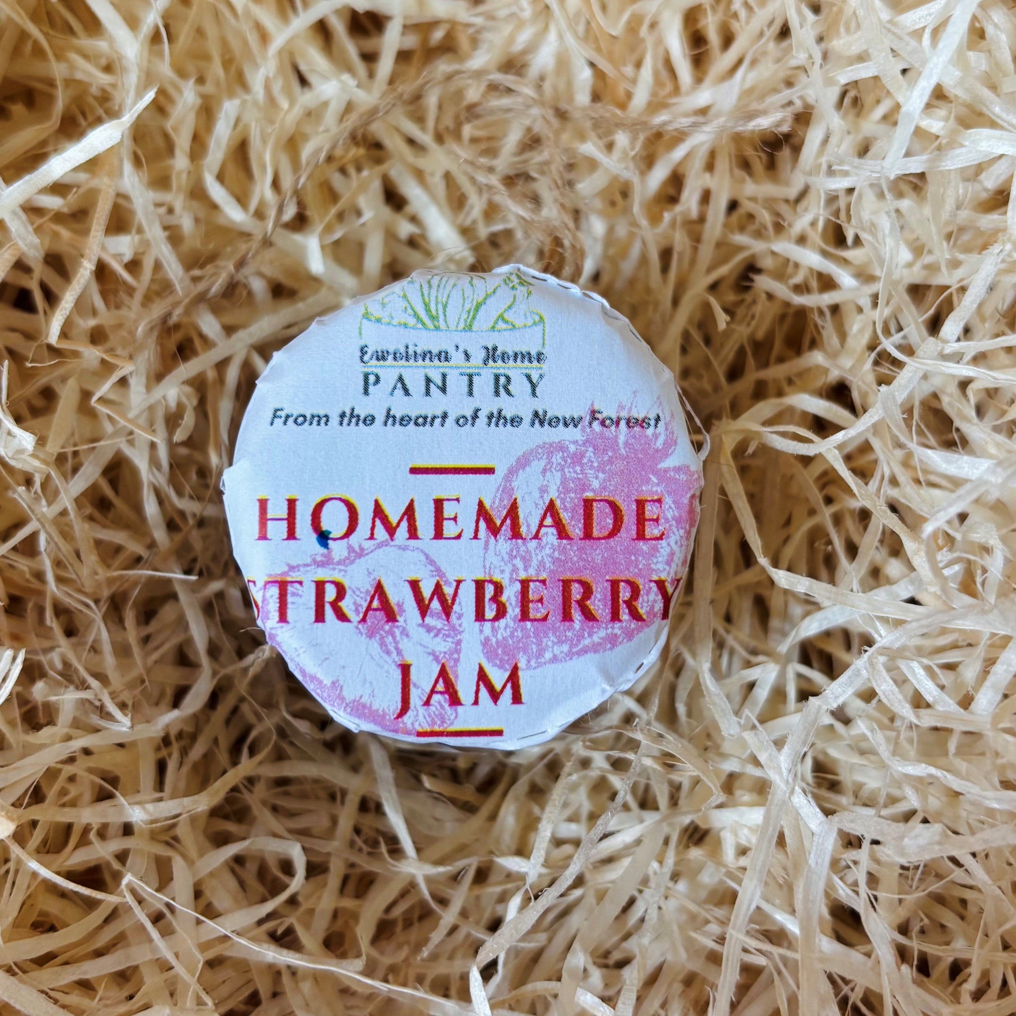 Strawberry Jam Handmade in the New Forest