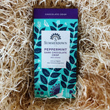 Peppermint Dark Chocolate Crisp Chocolate Bar made in Hampshire