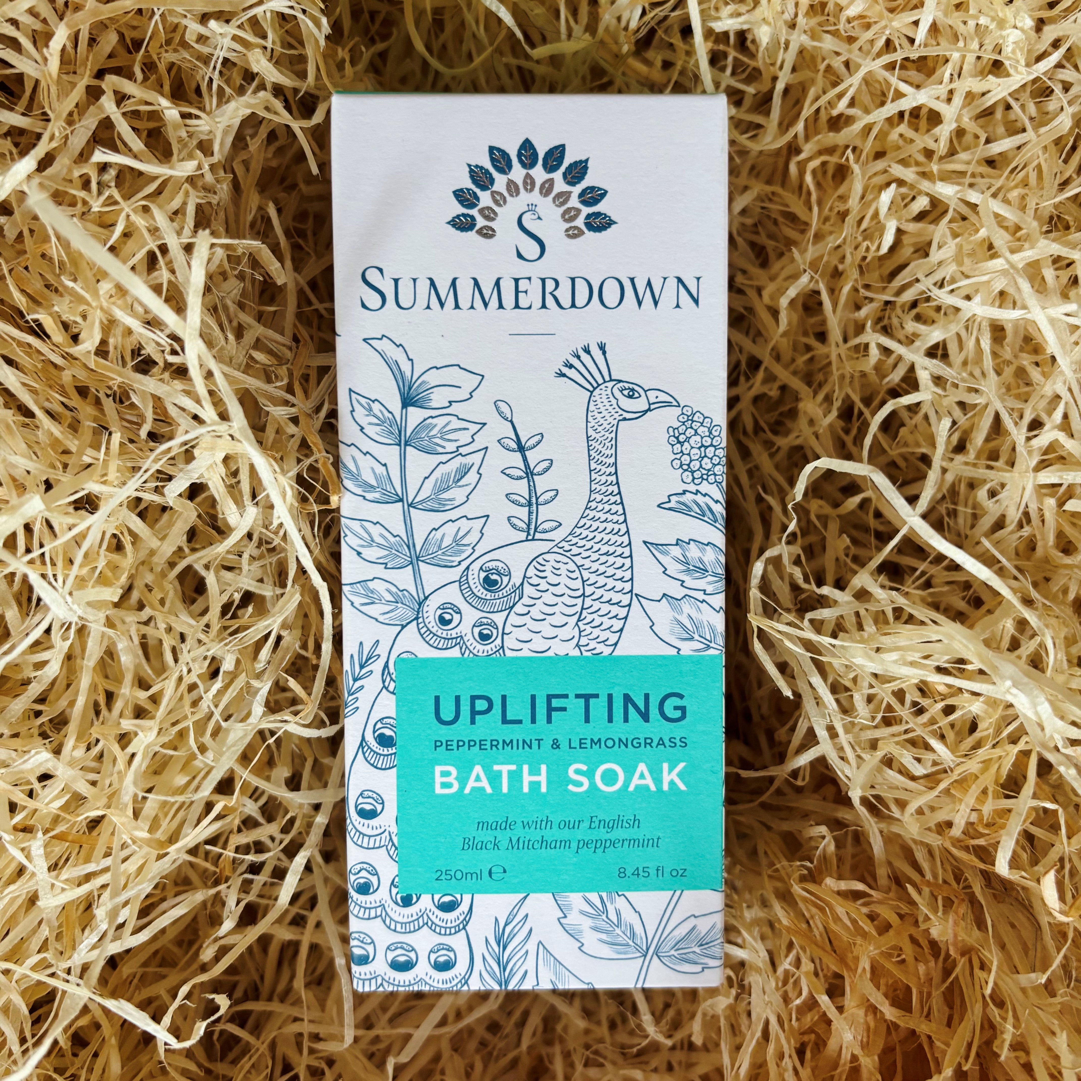 Lemongrass and Peppermint Bath Soak made in Hampshire