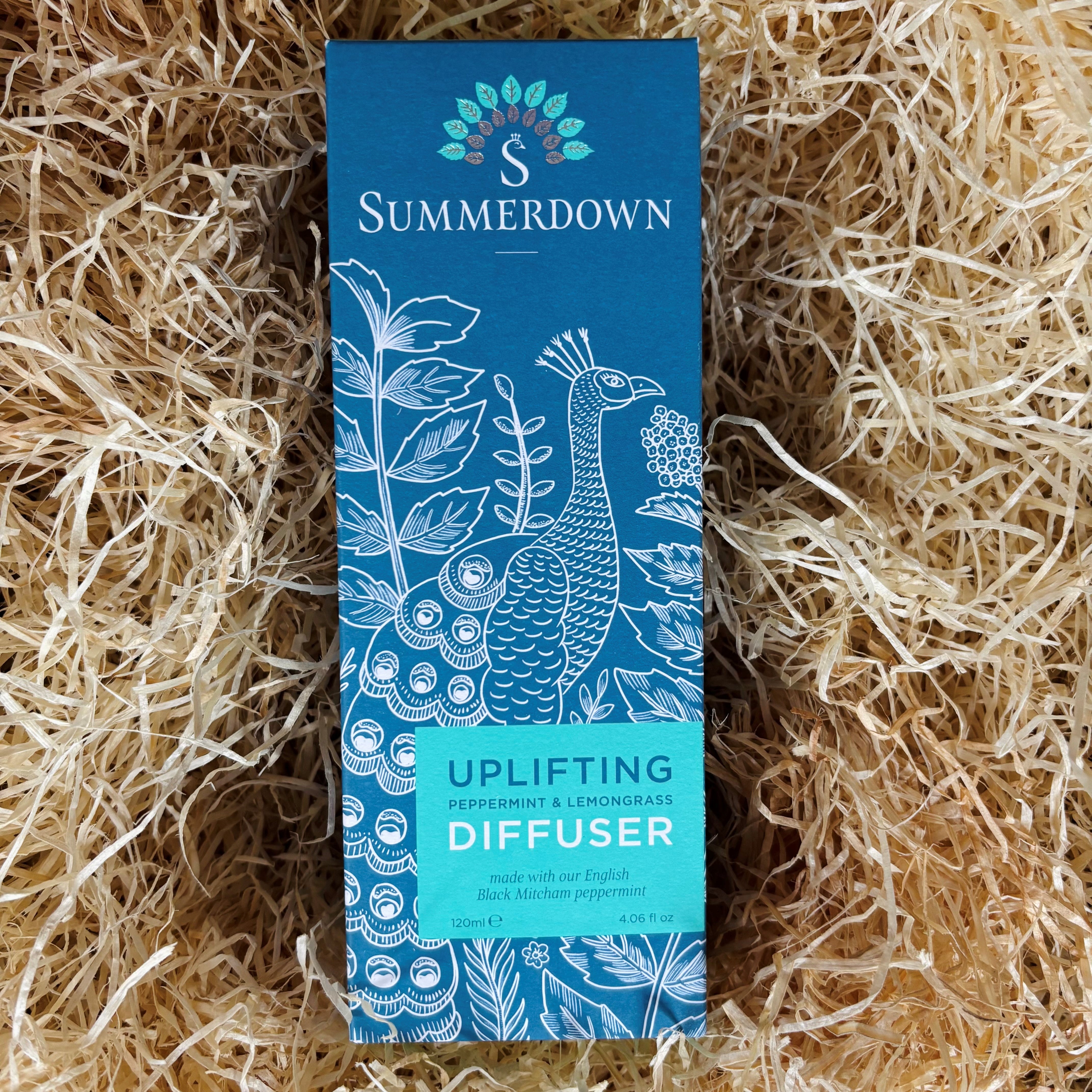 Lemongrass and Peppermint Diffuser made in Hampshire