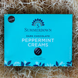 Dark Chocolate Peppermint Creams made in Hampshire