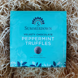 Peppermint Chocolate Truffles made in Hampshire