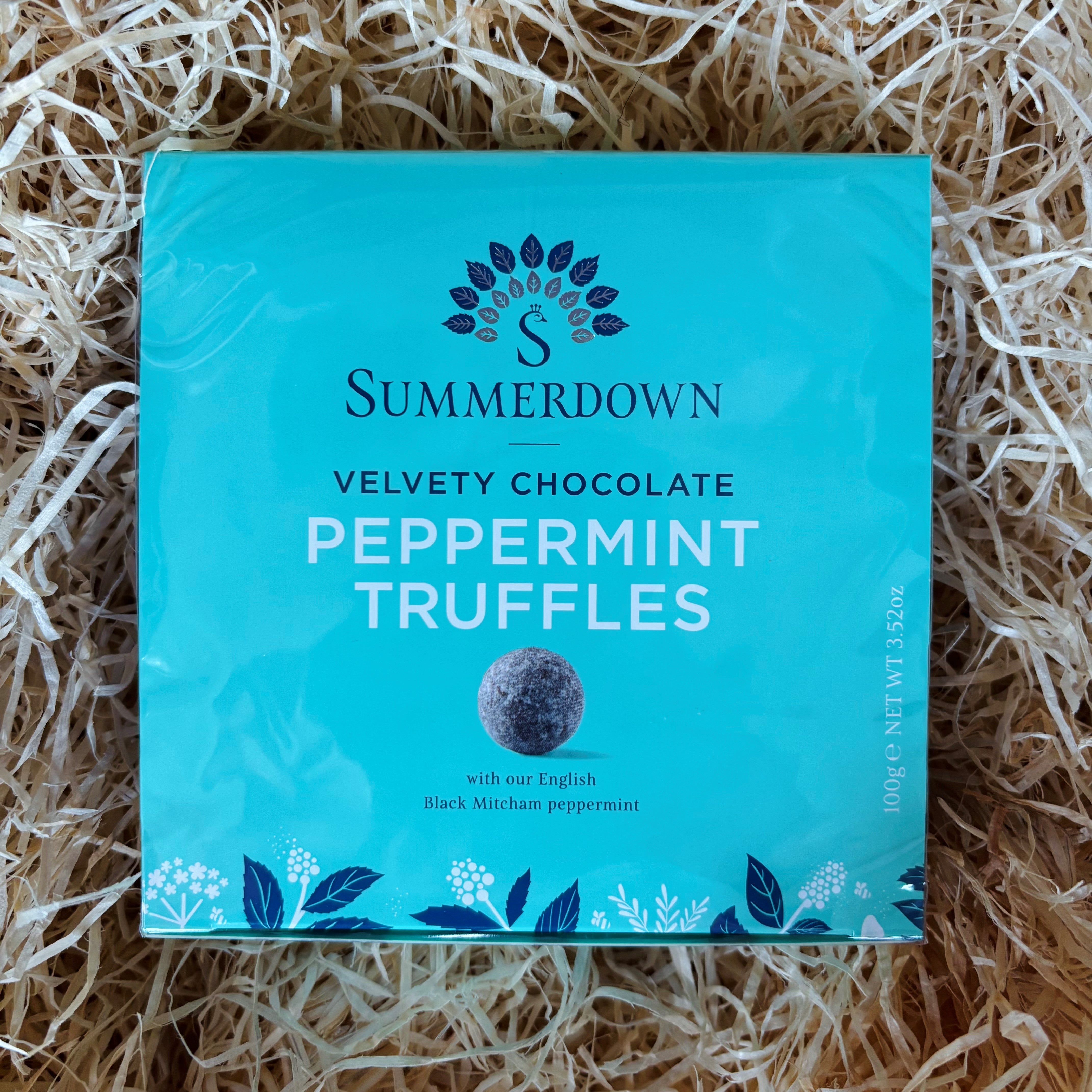 Peppermint Chocolate Truffles made in Hampshire