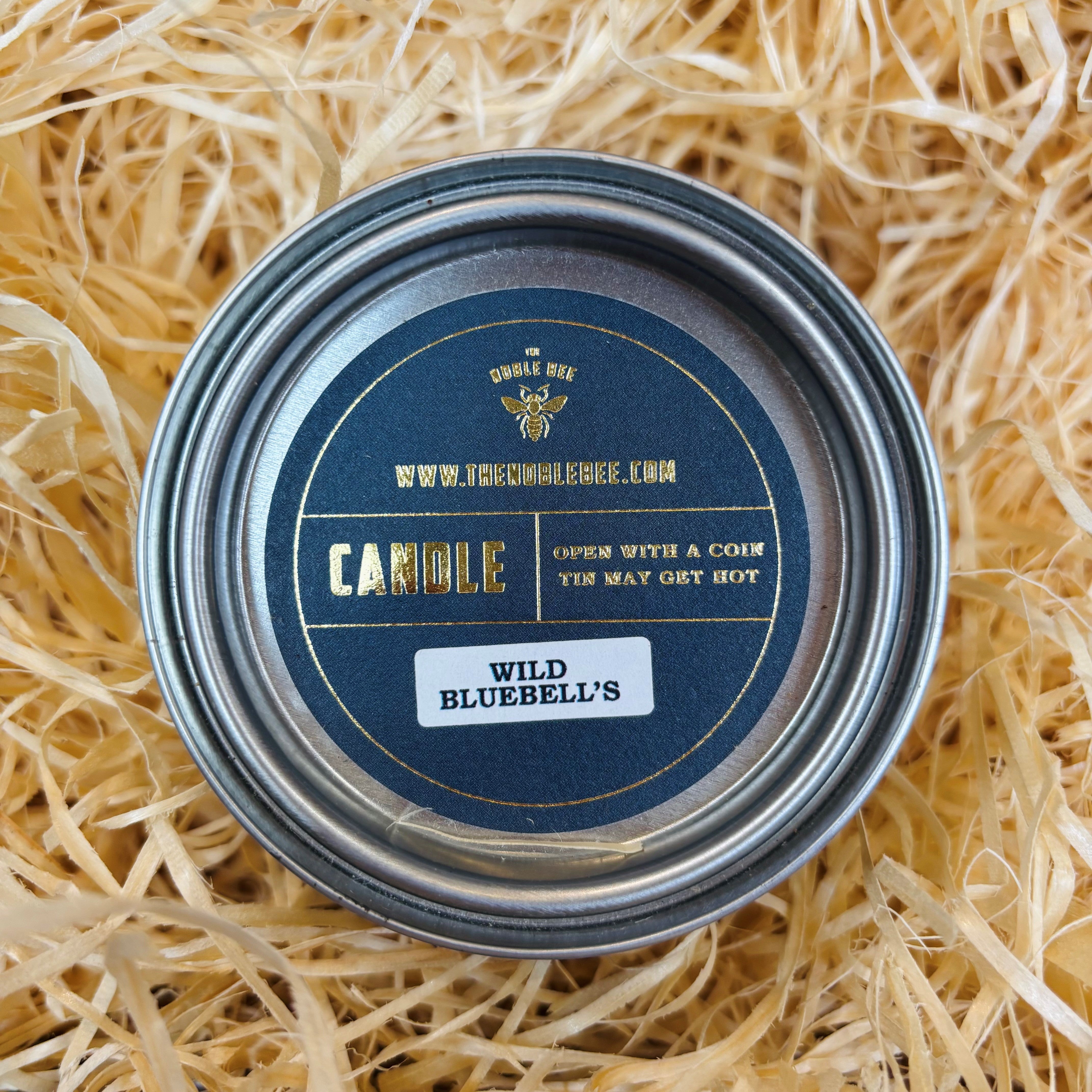 Noble Bee Beeswax and Coconut Wax Candle made in the New Forest