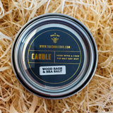 Beeswax and Coconut Wax candle made in the New Forest