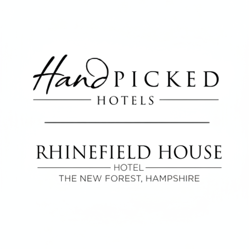 HandPicked Hotels and Rhinefield House black and white